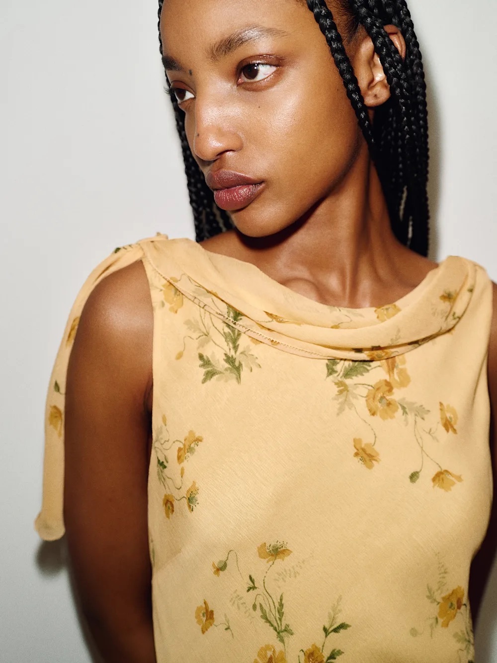 NWT Ref Oleta Yellow Midi Dress